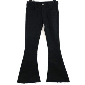 Junya Watanabe Black Boot-Cut Flare Pants